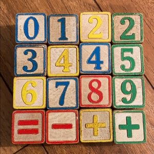 Vintage Wooden Blocks